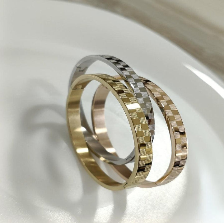 Set of Three Stainless Steel Unisex Kada- STKD 4164 - Trendisia