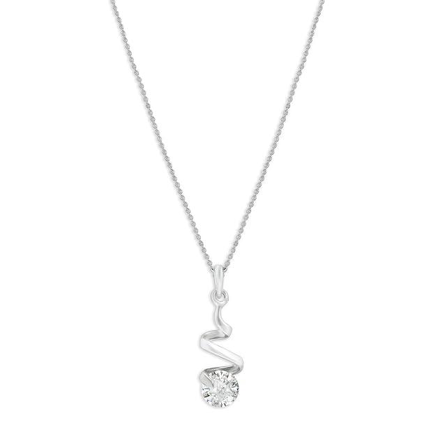 Silver-Plated Chain with Pendant - Trendisia