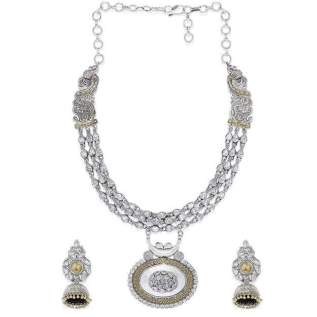 Silver-Plated German Jewellery Set - Trendisia