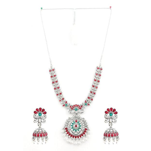 Silver-Plated Jewellery Set - Trendisia