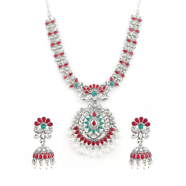 Silver-Plated Jewellery Set - Trendisia