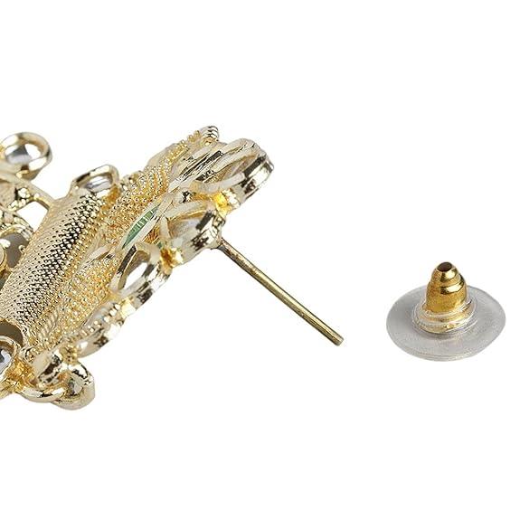 Stylish fancy Gold-Tone Handcrafted Earrings - Trendisia