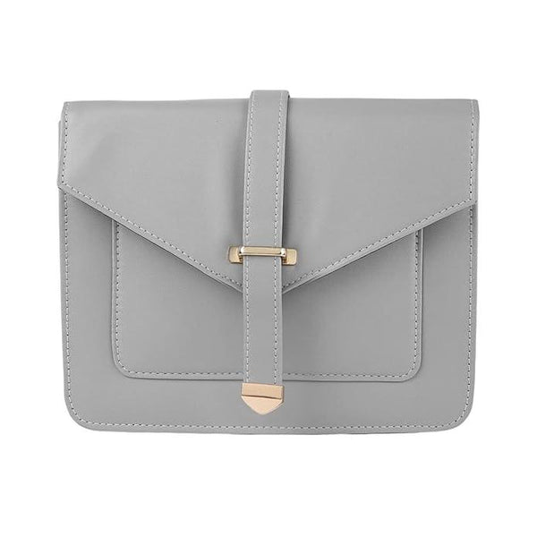 Stylish trendy Grey Solid Sling Bag - Trendisia