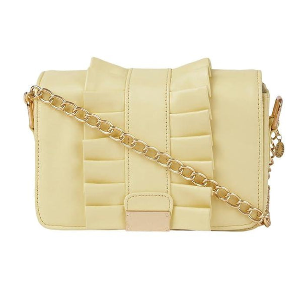 stylish trendy off white color Solid Sling Bags - Trendisia