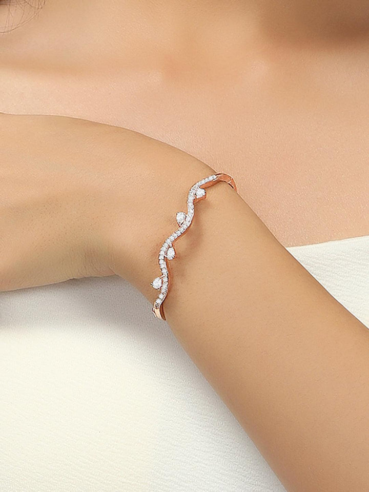 Women Rose Gold Bracelet - Trendisia