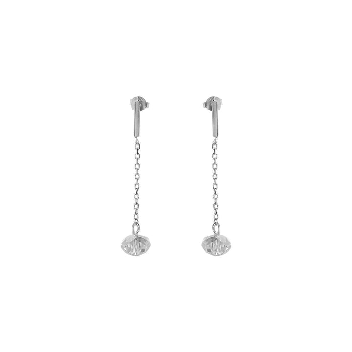 92.5 Sterling Silver Dangle Earrings - Trendisia