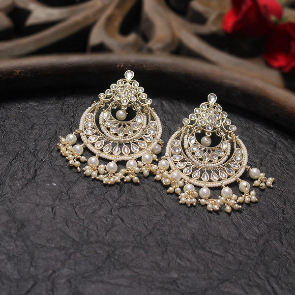 Women Gold-Toned Contemporary Drop Earrings - Trendisia