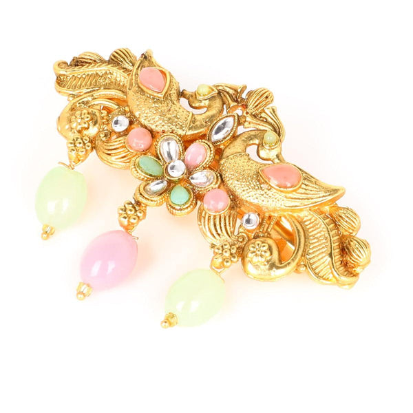 Antique Beaded French Barrette - Trendisia