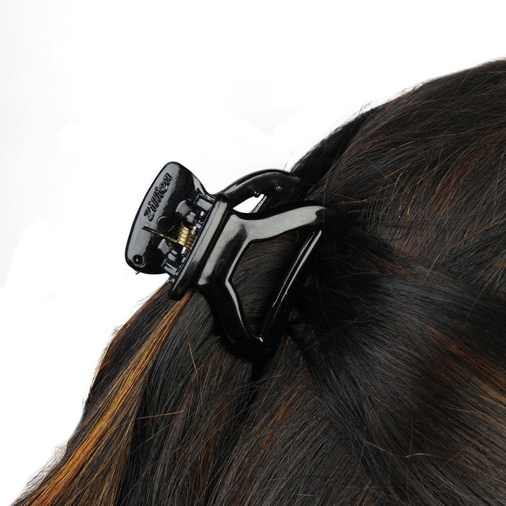 Black Set Of 6 Claw Clip - Trendisia