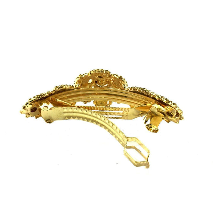 Brass & Rhinestone Women & Girls Hair Pin - Trendisia
