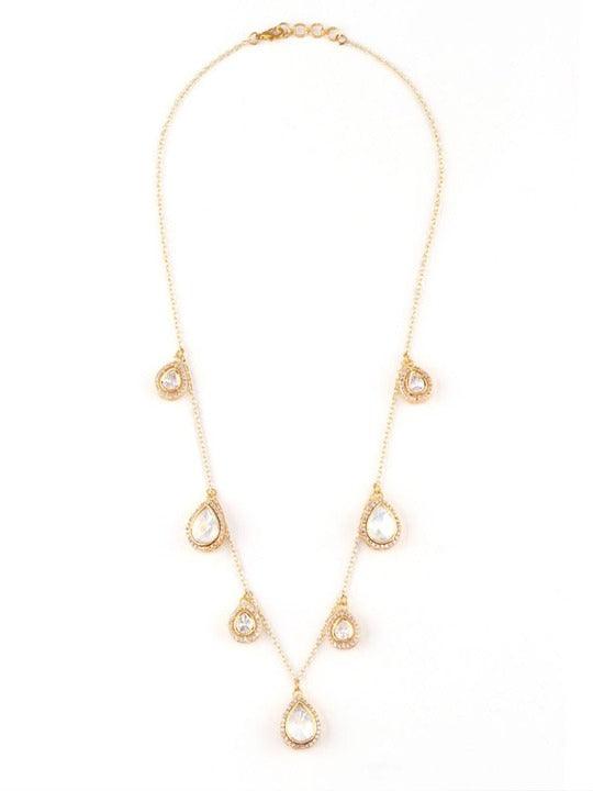 Brass Gold-Plated Necklace - Trendisia