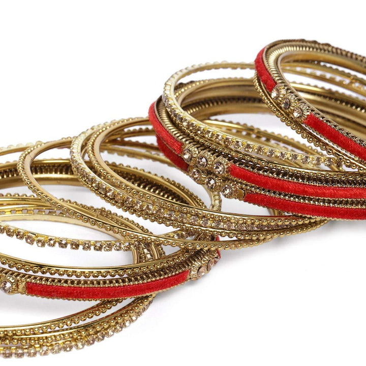 Bridal Peacock Chooda Bangles - Trendisia