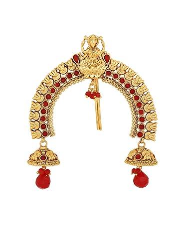 Copper Antique Gold Temple Jooda pin. - Trendisia
