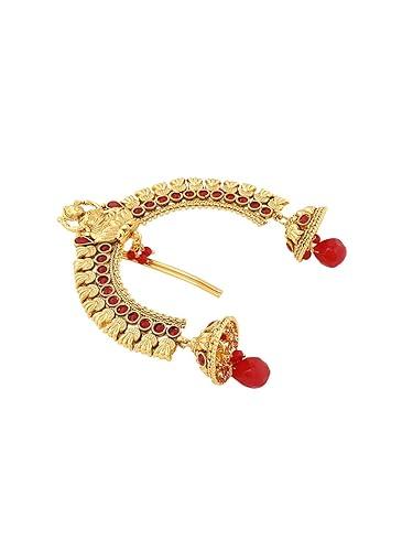 Copper Antique Gold Temple Jooda pin. - Trendisia