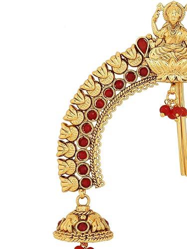 Copper Antique Gold Temple Jooda pin. - Trendisia