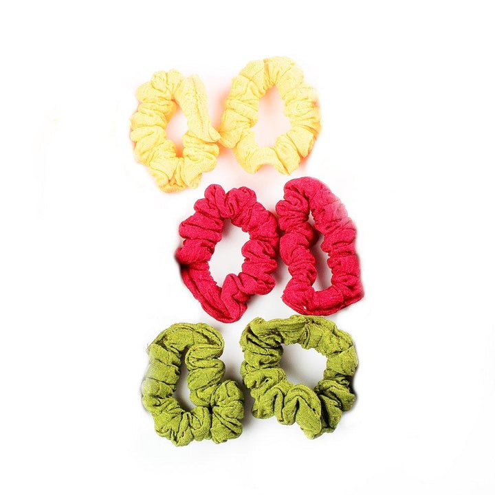 Cotton Crunchies Rubber Bands Combo 24 Pcs - Trendisia