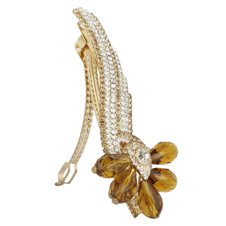 Designer LCT Rhinestone Hair clip - Trendisia