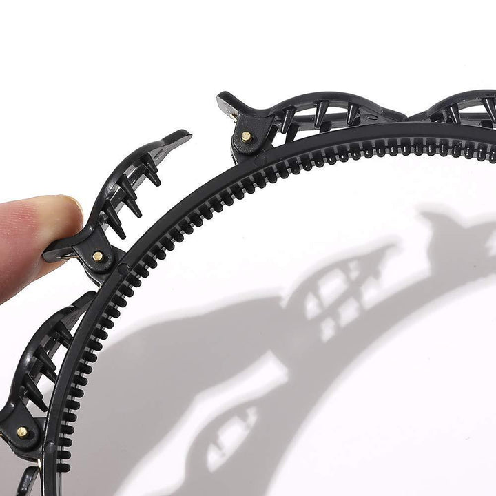 Double Layer Twist Plait Headband - Trendisia
