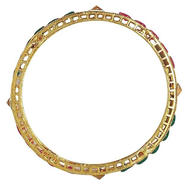 Enchanted Oasis Gold Plated Bangles - Trendisia