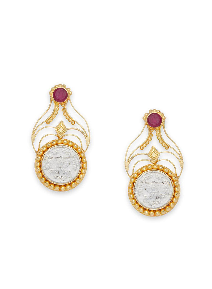 Gold-Plated AD Earrings - Trendisia