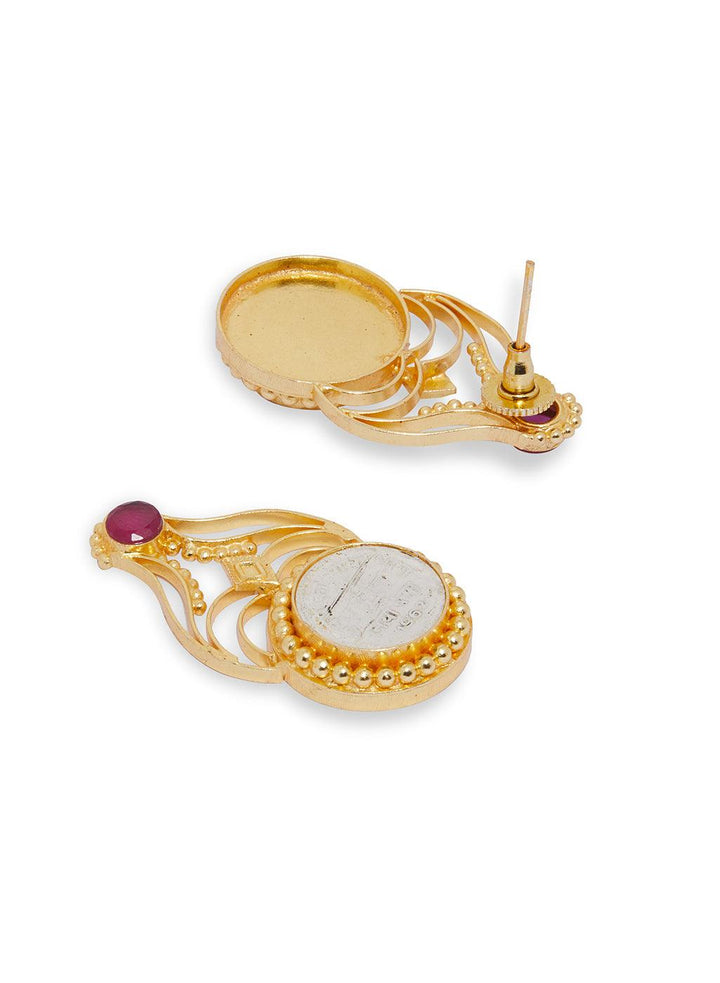 Gold-Plated AD Earrings - Trendisia