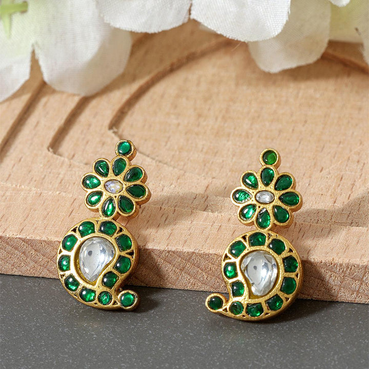 Gold-Plated Classic Drop Earrings - Trendisia