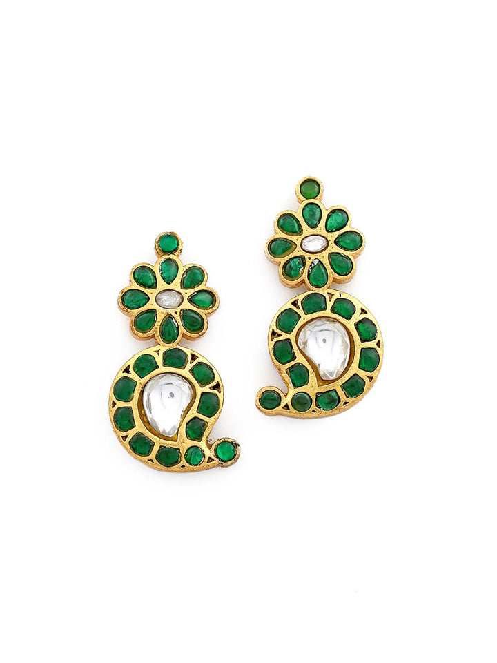 Gold-Plated Classic Drop Earrings - Trendisia