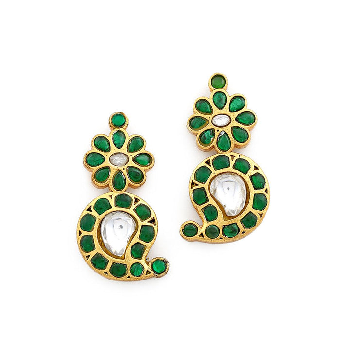 Gold-Plated Classic Drop Earrings - Trendisia