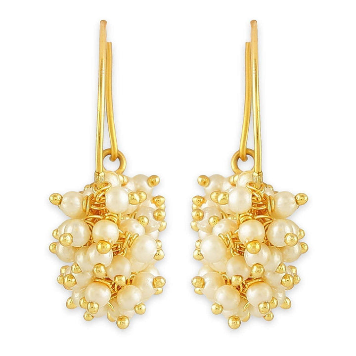 Gold-Plated Contemporary Hoop Earrings - Trendisia