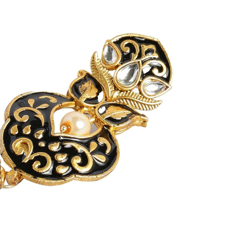 Gold Plated Dome Shaped Jhumkas - Trendisia