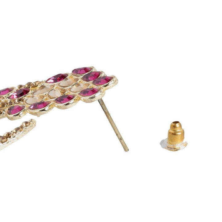 Gold-Plated Kundan Studs - Trendisia