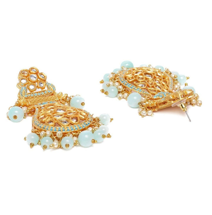 Gold-Plated Lightweight Classic Drop Earrings - Trendisia