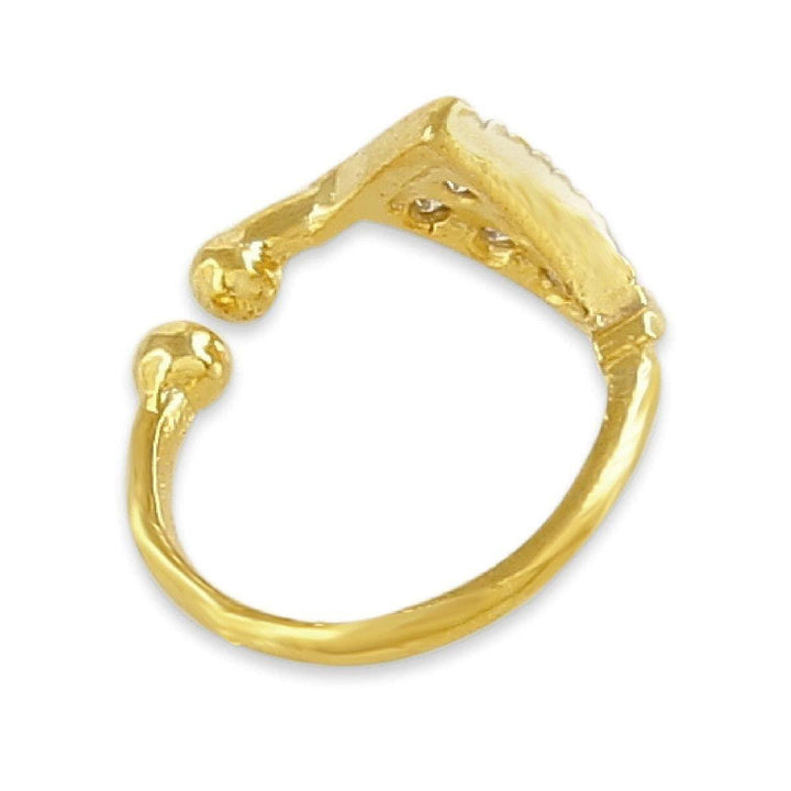 Gold-Plated Nose Pin for Women & Girls - Trendisia