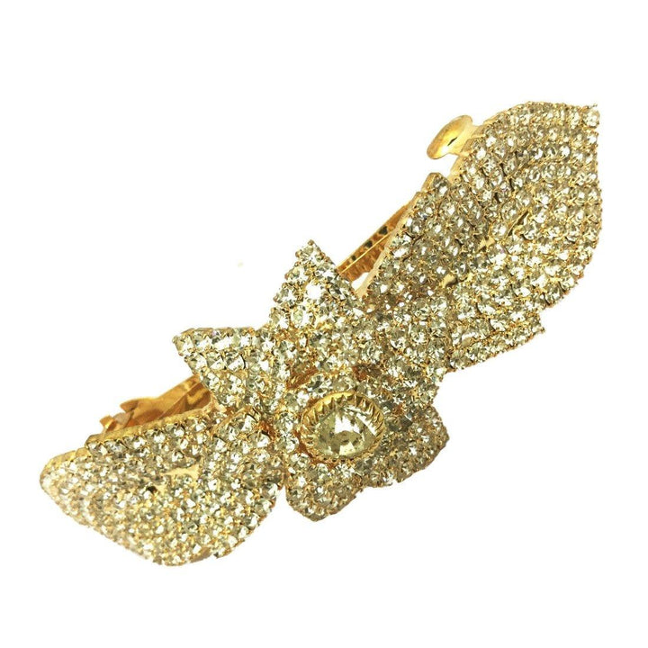 Gold Plated Rhinestone Women & Girls Hair Pin - Trendisia