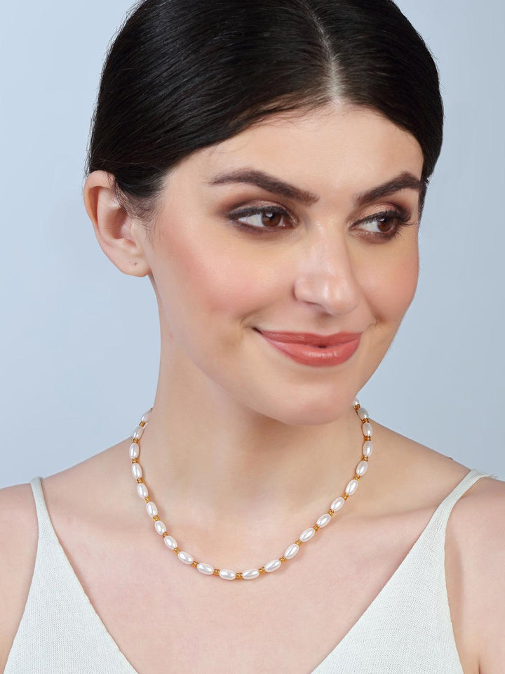 Gold-Plated White Brass Chain - Trendisia