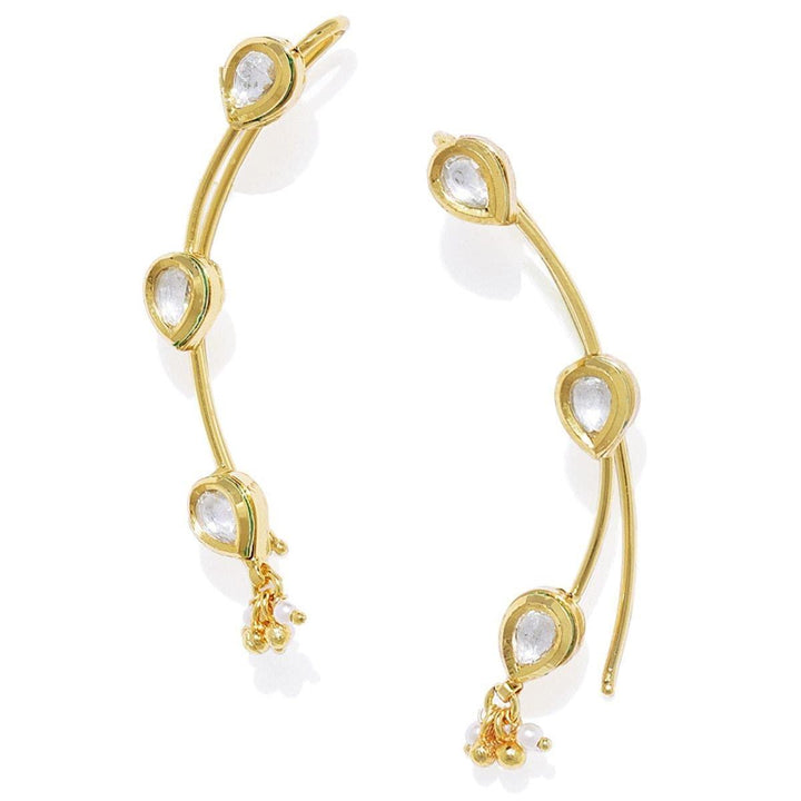 Gold-Toned Classic Ear Cuff - Trendisia
