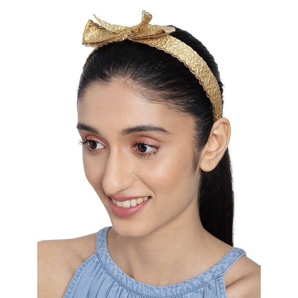 Gold-Toned Hairband - Trendisia