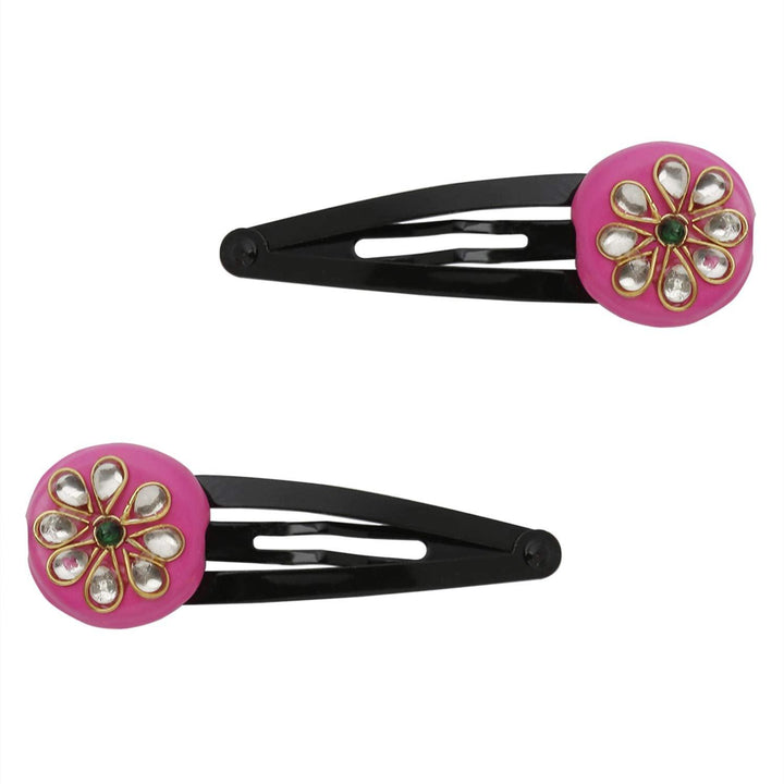 Kundan Bead Tic Tac Pin-TT0818GC8022P - Trendisia