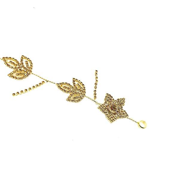 LCT Fancy Tiara with Leaf Design & Hair Pin - Trendisia