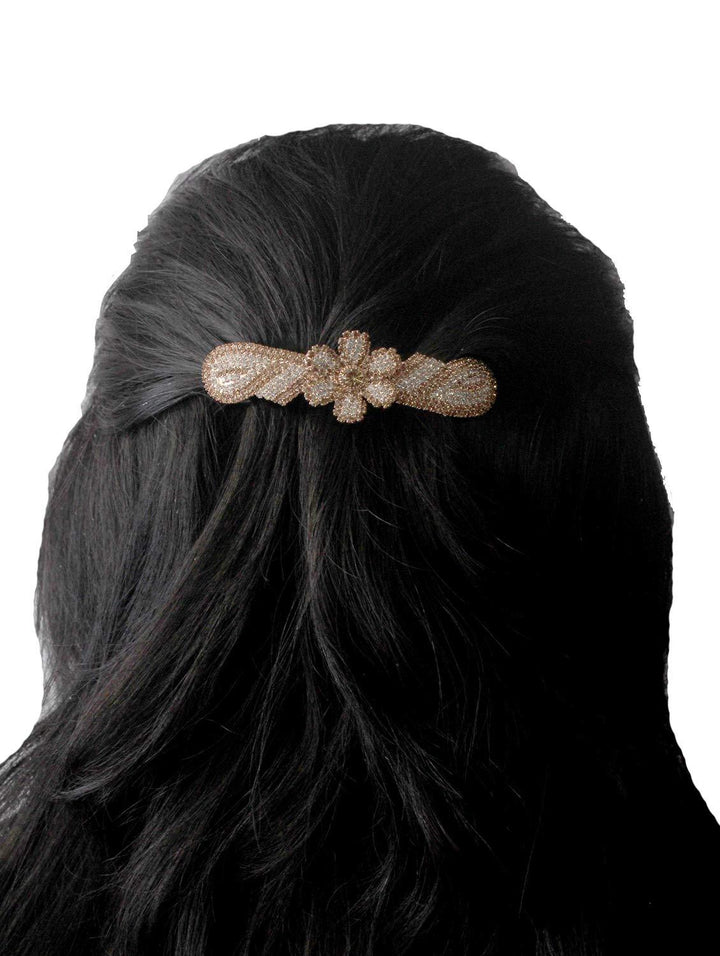 LCT Rhinestone Designer Hair Clip - Trendisia