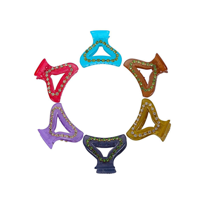 Pack Of 6 Claw Clip - Trendisia