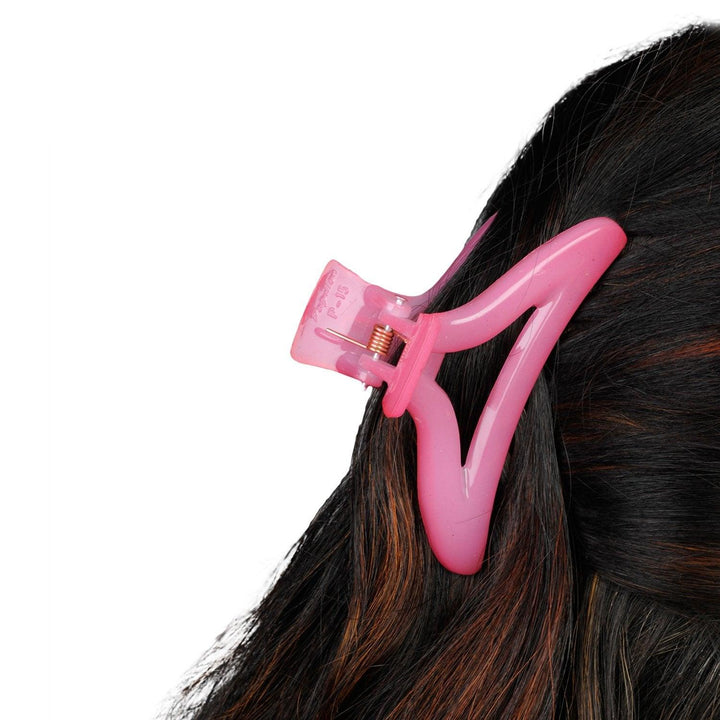 Multicolor Acrylic women Butterfly clip - Trendisia