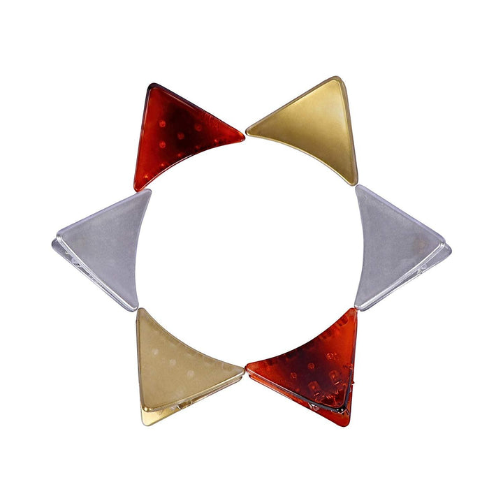 Pack Of 6 Acrylic Hair Clip - Trendisia