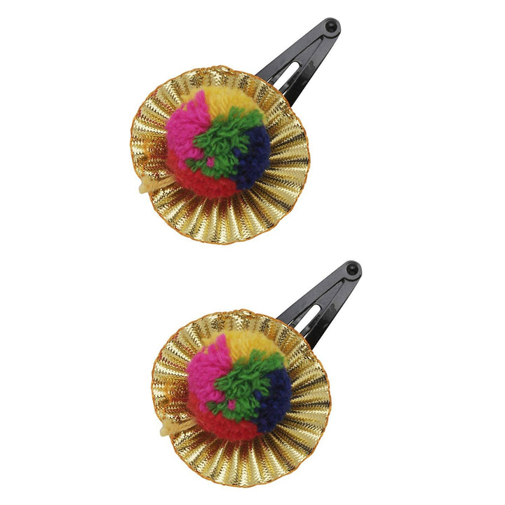 Pom Pom Black Stone Tic Tac Pins-TT0818GC017M - Trendisia