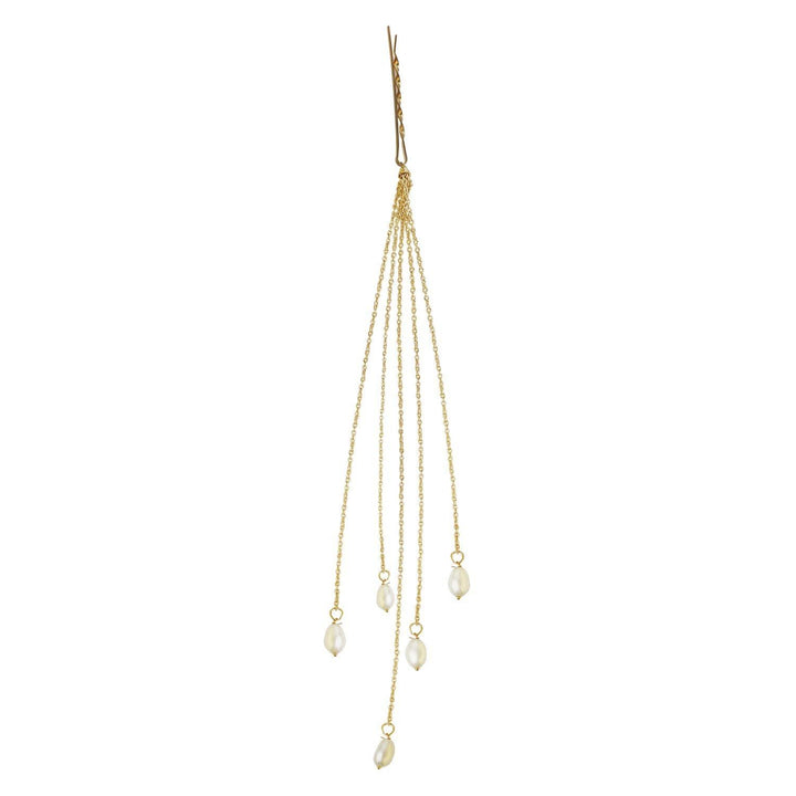 Pom Pom Chain Bobby pins-SP0818GC8021GW - Trendisia