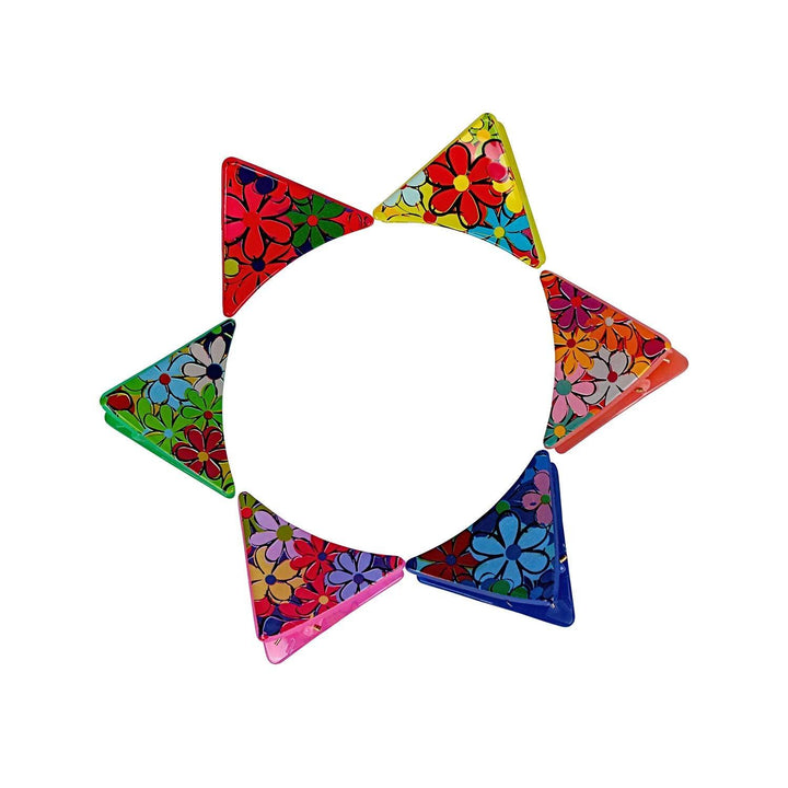 Printed Hair Clip Set of 6 - Trendisia