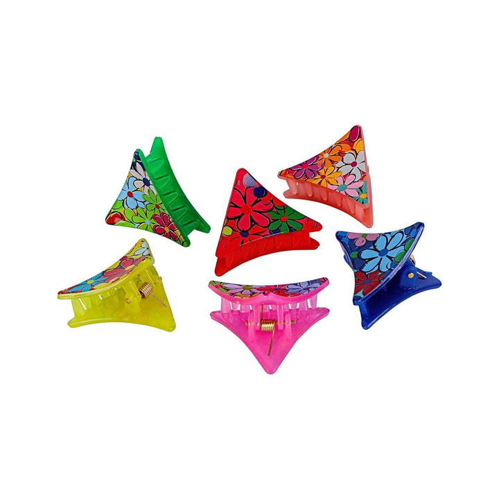 Printed Hair Clip Set of 6 - Trendisia