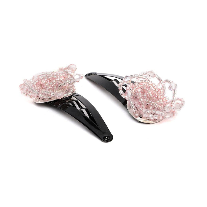 Set of 2 Black Tic Tac Clips-TT0221RR160P - Trendisia