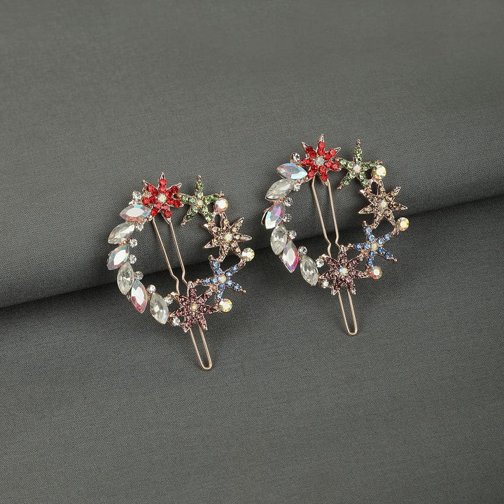 Set of 2 Rhinestone Tic Tac Pin-TT0422LP2P80RGM - Trendisia