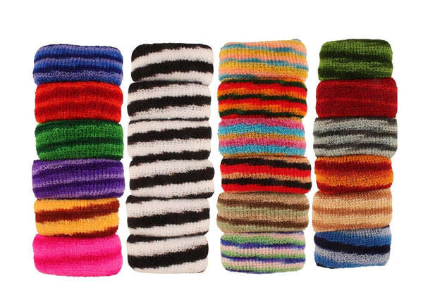 Set of 24 Multicolor Rubber Bands - Trendisia